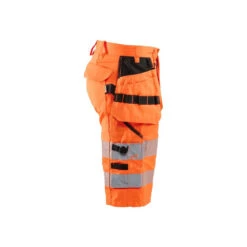 Short De Travail Avec Poches Flottantes Haut-visibilité Artisan Blaklader 21 Short De Travail Avec Poches Flottantes Haut-visibilité Artisan Blaklader -Vêtements Travail Série short avec poches flottantes haut visibilite artisan blaklader orange droite
