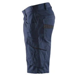 Short De Travail Blaklader Ripstop 24 Short De Travail Blaklader Ripstop -Vêtements Travail Série short de services ripstop blaklader polycoton marine fonc noir cot 2 1