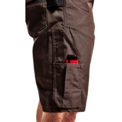 Short De Travail Blaklader Ripstop 30 Short De Travail Blaklader Ripstop -Vêtements Travail Série short de services ripstop blaklader polycoton marron noir d tail 1