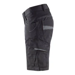 Short De Travail Blaklader Ripstop 34 Short De Travail Blaklader Ripstop -Vêtements Travail Série short de services ripstop blaklader polycoton noir gris fonc cot 2 1