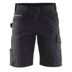 Short De Travail Blaklader Ripstop 32 Short De Travail Blaklader Ripstop -Vêtements Travail Série short de services ripstop blaklader polycoton noir gris fonc 1