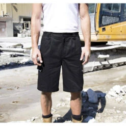 Short De Travail Action Work Guard Result -Vêtements Travail Série short de travail action work guard result noir mannequin