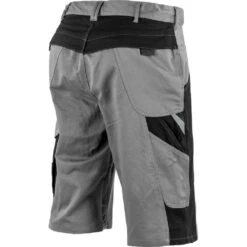 Short De Travail Albatros PROFI LINE -Vêtements Travail Série short de travail albatros profi line gris noir dos