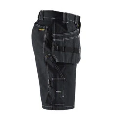 Short De Travail Blaklader Artisan Cordura 100% Coton Croisé -Vêtements Travail Série short de travail artisan blaklader 100 coton croise 370g noir c t