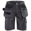 Short De Travail Blaklader Artisan été Polycoton -Vêtements Travail Série short de travail artisan ete blaklader polycoton gris fonce noir