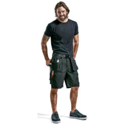 Short De Travail Blaklader Artisan été Polycoton -Vêtements Travail Série short de travail artisan ete blaklader polycoton noir porte