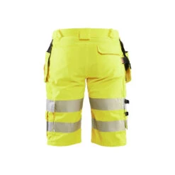 Short De Travail Avec Poches Flottantes Haut-visibilité Artisan Blaklader 15 Short De Travail Avec Poches Flottantes Haut-visibilité Artisan Blaklader -Vêtements Travail Série short de travail avec poches flottantes haut visibilite artisan blaklader jaune dos