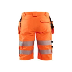 Short De Travail Avec Poches Flottantes Haut-visibilité Artisan Blaklader 19 Short De Travail Avec Poches Flottantes Haut-visibilité Artisan Blaklader -Vêtements Travail Série short de travail avec poches flottantes haut visibilite artisan blaklader orange dos