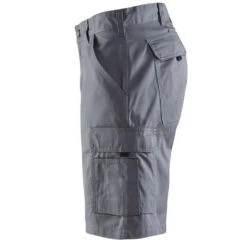 Short De Travail Blaklader SERVICES + Polycoton -Vêtements Travail Série short de travail services blaklader gris cote2 1
