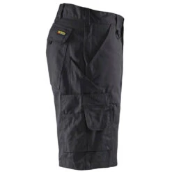 Short De Travail Blaklader SERVICES + Polycoton -Vêtements Travail Série short de travail services blaklader noir cote1 1