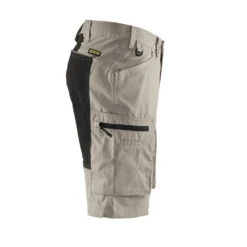 Short De Travail Services Blaklader STRETCH 24 Short De Travail Services Blaklader STRETCH -Vêtements Travail Série short de travail services stretch a poche cavaliere blaklader beige noir c t noir