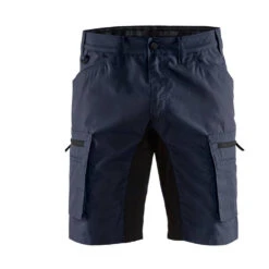 Short De Travail Services Blaklader STRETCH 29 Short De Travail Services Blaklader STRETCH -Vêtements Travail Série short de travail services stretch a poche cavaliere blaklader marine fonc noir