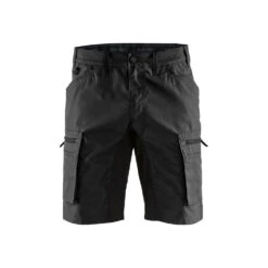 Short De Travail Services Blaklader STRETCH 41 Short De Travail Services Blaklader STRETCH -Vêtements Travail Série short de travail services stretch a poche cavaliere blaklader noir avant 1