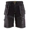 Short De Travail X1500 Blaklader 100% Coton Canvas 270g/m² 1 Short De Travail X1500 Blaklader 100% Coton Canvas 270g/m² -Vêtements Travail Série short de travail x1500 blaklader 100 coton canvas 270 g m noir