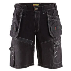 Short De Travail X1500 Blaklader 100% Coton Canvas 270g/m²