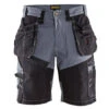 Short De Travail Blaklader X1500 100% Coton Croisé 370g/m²