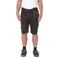 Short Stretch Multipoches CUSTOM FLEX Caterpillar -Vêtements Travail Série short stretch multipoches custom flex face