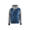 Sweat à Capuche Blaklader Col Châle -Vêtements Travail Série sweat a capuche blaklader bleu manches grises