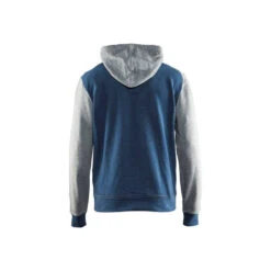 Sweat à Capuche Blaklader Col Châle -Vêtements Travail Série sweat a capuche blaklader bleu manches grises dos