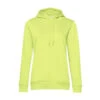 Sweat Capuche Organique FEMME B&C COLLECTION 1 Sweat Capuche Organique FEMME B&C COLLECTION -Vêtements Travail Série sweat capuche organique femme b c collection lime face
