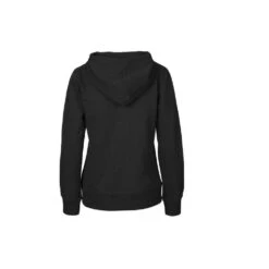 Sweat Capuche Zippé FEMME NEUTRAL -Vêtements Travail Série sweat capuche zipp femme neutral noir dos