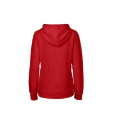 Sweat Capuche Zippé FEMME NEUTRAL -Vêtements Travail Série sweat capuche zipp femme neutral rouge dos