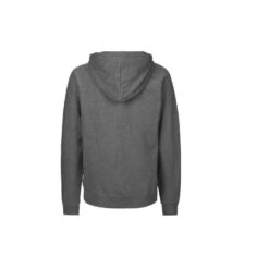 Sweat Capuche Zippé HOMME NEUTRAL -Vêtements Travail Série sweat capuche zipp homme neutral gris fonc dos