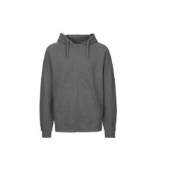 Sweat Capuche Zippé HOMME NEUTRAL -Vêtements Travail Série sweat capuche zipp homme neutral gris fonc face
