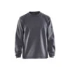 Sweat Shirt De Travail Col Rond Blaklader Molletonné -Vêtements Travail Série sweat col rond de travail blaklader gris