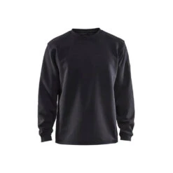 Sweat Shirt De Travail Col Rond Blaklader Molletonné 8 Sweat Shirt De Travail Col Rond Blaklader Molletonné -Vêtements Travail Série sweat col rond de travail blaklader noir
