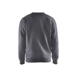 Sweat De Travail Blaklader à Col Rond -Vêtements Travail Série sweat de travail a col rond blaklader gris dos