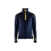 Sweat En Laine Col Zippé BLAKLADER -Vêtements Travail Série sweat en laine col zipp blaklader bleujaune face