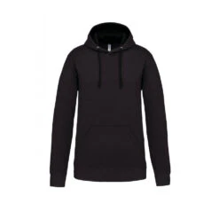 Sweat-shirt à Capuche Contrastée Kariban Homme -Vêtements Travail Série sweat shirt a capuche contrastee homme kariban darkgrey black