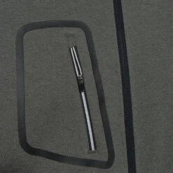 Sweat-shirt De Travail Stretch En Molleton Non Gratté Avec Capuche Diadora CROSS FZ -Vêtements Travail Série sweat shirt de travail stretch en molleton non gratte avec capuche cross fz vert poche