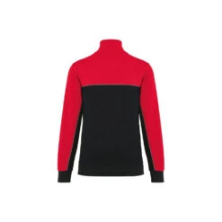 Sweat-shirt écoresponsable à Col Zippé WK. Designed To Work 34 Sweat-shirt écoresponsable à Col Zippé WK. Designed To Work -Vêtements Travail Série sweat shirt ecoresponsable a col zippe wk designed to work dos rouge 1