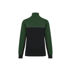 Sweat-shirt écoresponsable à Col Zippé WK. Designed To Work 37 Sweat-shirt écoresponsable à Col Zippé WK. Designed To Work -Vêtements Travail Série sweat shirt ecoresponsable a col zippe wk designed to work dos vert 1