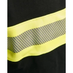 Sweat-shirt Haut Visibilité Blaklader -Vêtements Travail Série sweat shirt haut visibilite blaklader noir jaune detail2