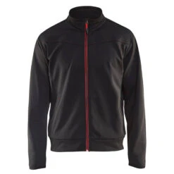 Sweat Shirt De Travail Blaklader Zippé 38 Sweat Shirt De Travail Blaklader Zippé -Vêtements Travail Série sweat zippe blaklader noir rouge 1 1