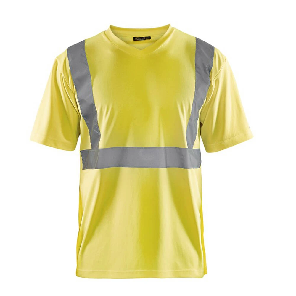 T-shirt Haute Visibilité Blaklader Col V 100% Polyester 3 T-shirt Haute Visibilité Blaklader Col V 100% Polyester