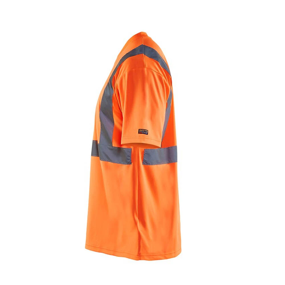 T-shirt Haute Visibilité Blaklader Col V 100% Polyester 10 T-shirt Haute Visibilité Blaklader Col V 100% Polyester – Image 8