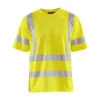 T-shirt Haute Visibilité Anti-uv Blaklader Classe 3 -Vêtements Travail Série t shirt haute visibilite anti uv blaklader jaune