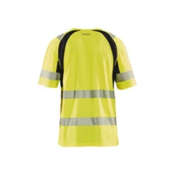 T-shirt Haute Visibilité Anti-UV Blaklader 23 T-shirt Haute Visibilité Anti-UV Blaklader -Vêtements Travail Série t shirt haute visibilite anti uv blaklader jaune noir dos