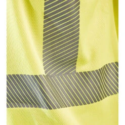 T-shirt Haute Visibilité Blaklader Col V 100% Polyester Anti-odeur -Vêtements Travail Série t shirt haute visibilite blaklader jaune detail
