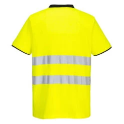 T-shirt De Travail Haute Visibilité Respirant Anti UV Slim Portwest PW2 -Vêtements Travail Série t shirt haute visibilite respirant portwest pw2 m c 3 2