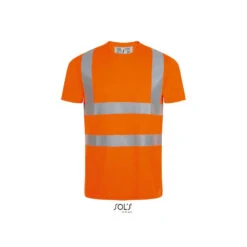 T-shirt HV MERCURE PRO SOL'S (lot De 5) 11 T-shirt HV MERCURE PRO SOL'S (lot De 5) -Vêtements Travail Série t shirt hv mercure pro sol s lot de 5 orange avant 1