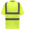 T-shirt Manches Courtes Haute Visibilité Yoko -Vêtements Travail Série t shirt manches courtes haute visibilite yoko jaune
