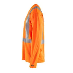 T-shirt Manches Longues Haute Visibilité Blaklader Anti-uv Et Odeur Classe 2 21 T-shirt Manches Longues Haute Visibilité Blaklader Anti-uv Et Odeur Classe 2 -Vêtements Travail Série t shirt manches longues haute visibilite anti uv et odeur blaklader orange cote 2