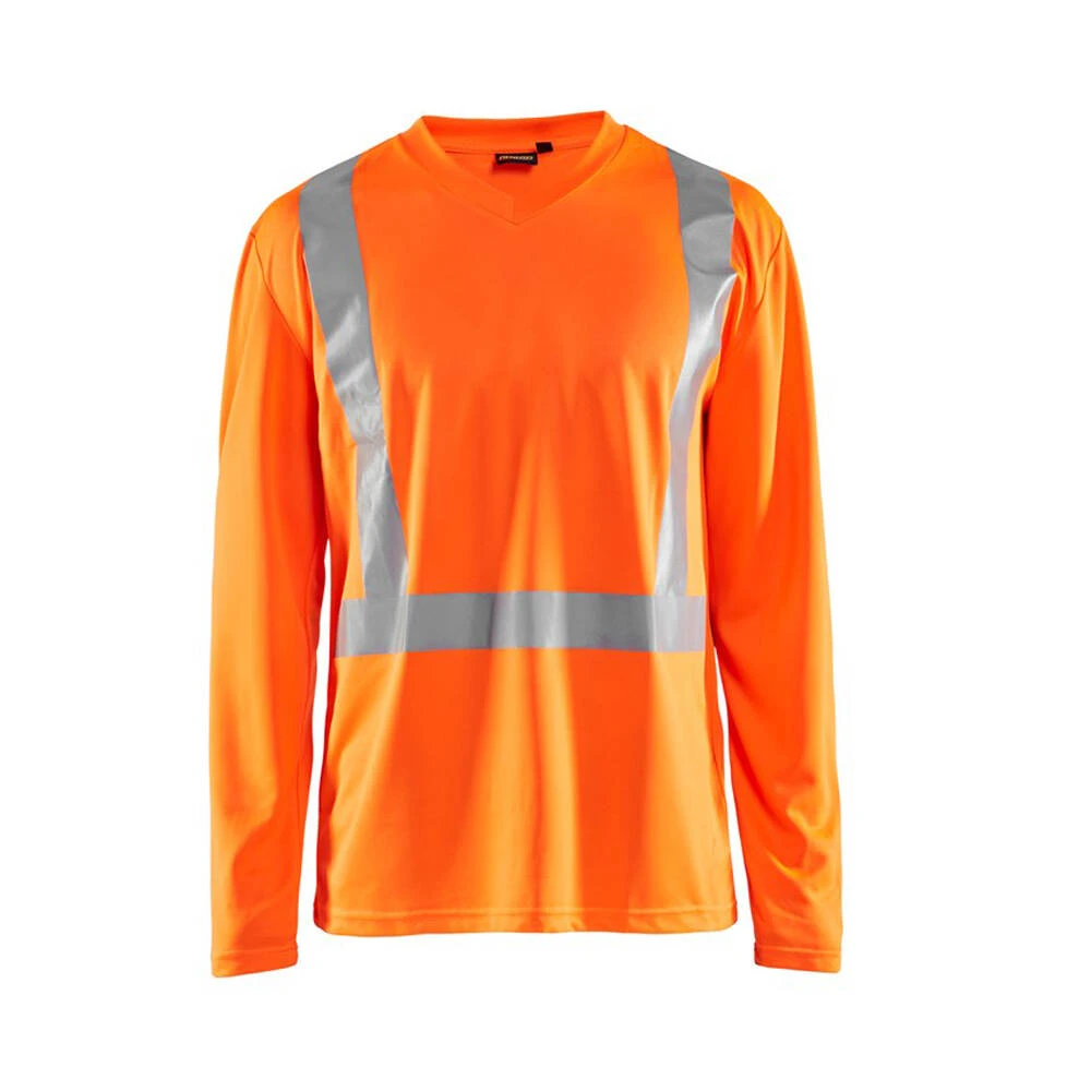 T-shirt Manches Longues Haute Visibilité Blaklader Anti-uv Et Odeur Classe 2 7 T-shirt Manches Longues Haute Visibilité Blaklader Anti-uv Et Odeur Classe 2 – Image 5
