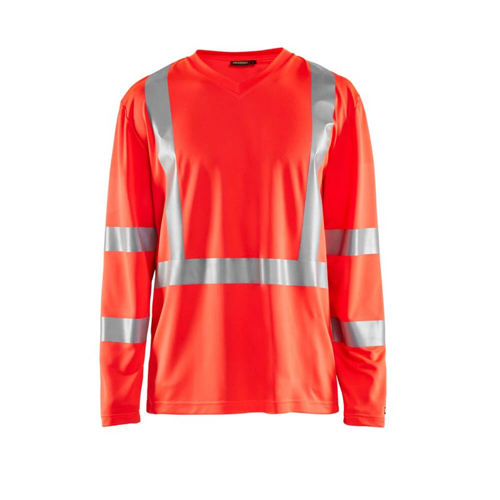 T-shirt Manches Longues Haute Visibilité Blaklader Anti-uv Et Odeur Classe 2 11 T-shirt Manches Longues Haute Visibilité Blaklader Anti-uv Et Odeur Classe 2 – Image 9