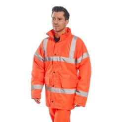 Parka De Travail Haute Visibilité Portwest Traffic -Vêtements Travail Série tg1qbwab